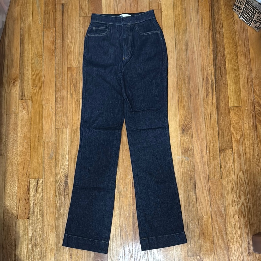 Women's Dark Blue Jeans